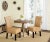 The designer look of this set of two dining chairs comes from the luxurious woven water hyacinth fiber artfully woven in a...