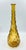 Italian Vintage Italian Empoli Amber Glass Decanter Genie Bottle Bud Vase No Stopper For Sale - Image 3 of 8