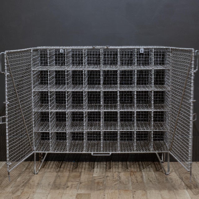 French Antique French 40 Bottle Wine Cage c.1930-1940 For Sale - Image 3 of 7