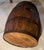 Whale Oil Barrel Table Nantucket Whaling Co Oak With Glass Top Farmhouse Primitive For Sale In Providence - Image 6 of 7