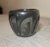 Black Share Antique R. Tapia Santa Clara Pueblo Native American Black Pottery Blackware Bowl For Sale - Image 8 of 9