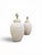 Vintage Mar-Kel Postmodern Ribbed Plaster-Style Beehive Lamps - A Pair For Sale - Image 4 of 9