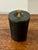 Vintage Mid-Century Modern Studio Ceramic Lidded Jar - Slate Black For Sale In Miami - Image 6 of 7