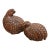 1963 Brown Ceramic Pheasants Figurines Pair For Sale