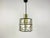 1960s Mid-Century Iron and Bubble Glass Pendant Lamp by Glashütte Limburg For Sale - Image 10 of 12