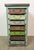 1950s Vintage Industrial Iron Chest of Drawers, 1950s For Sale - Image 5 of 15