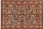 Black Shabby Chic Floral 1990's Pak-Persian Black/Gold Wool Rug - 5'11'' X 8'11'' For Sale - Image 8 of 9