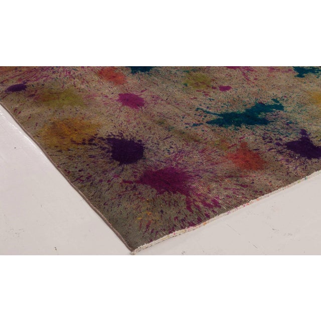 Early 21st Century Abstract Modern “Daliesque” Wool Rug by Doris Leslie Blau For Sale - Image 5 of 9