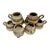 Contemporary Late 20th Century Joy Imai California Studio Pottery Stoneware Mugs, Set of 8 For Sale - Image 3 of 12