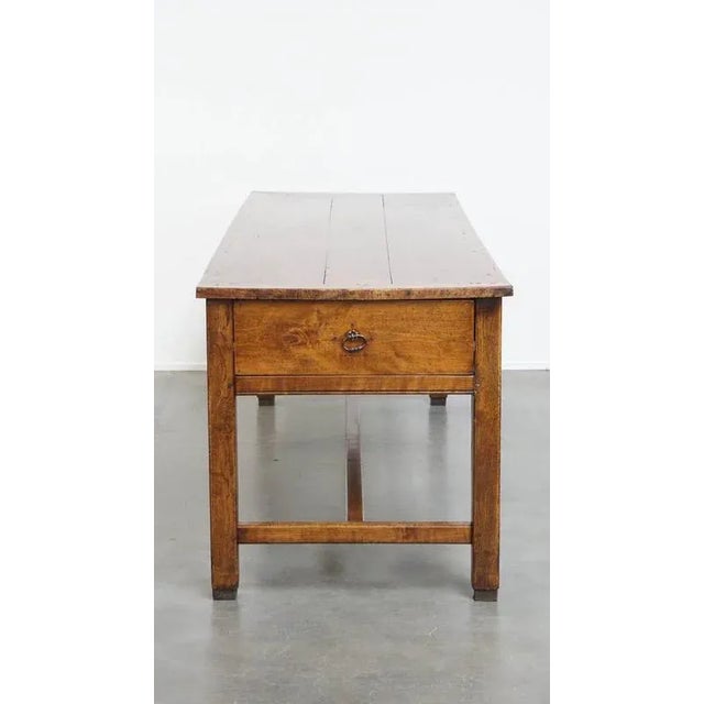 Antique French Dining Table in Fruit Wood, 1700s For Sale - Image 5 of 18