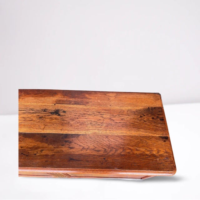 Mid 19th Century 19th Century French Country Console or Side Table With Storage For Sale - Image 5 of 10