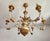 Large Vintage Italian Baroque Hand-Carved Chandelier, 1930s For Sale - Image 11 of 18