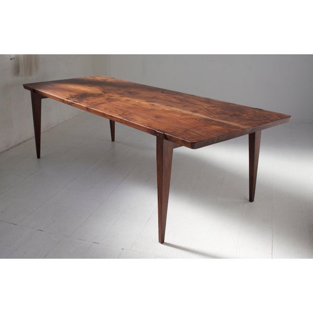 108" Oslo Dining Table by Studio Moe in Oregon Walnut For Sale - Image 4 of 9