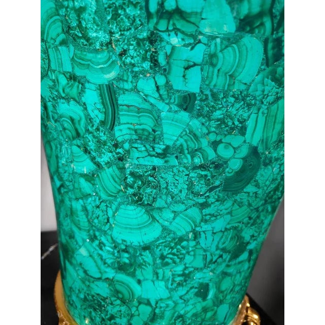Wine Cooler in Malachite, 1950s For Sale - Image 10 of 12