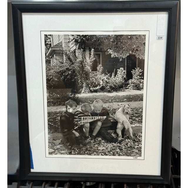 An American Block, Hamilton, Ohio, 1943 Signed by Alfred Eisenstaedt For Sale - Image 17 of 18
