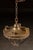 Gothic Large Early 20th Century Gothic Revival Hanging Brass Fixture For Sale - Image 3 of 6