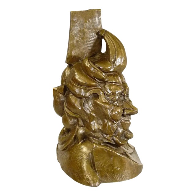 Bronze Sculpture in the style of Umberto Boccioni For Sale