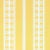 Abstract Sample - Schumacher X Celerie Kemble Wicker Stripe Wallpaper in Lemon Blossom For Sale - Image 3 of 3