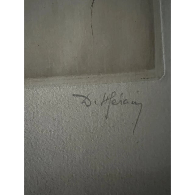 Paper François De Herrain, Portrait of a Horse Seller, Drawing on Paper For Sale - Image 7 of 10