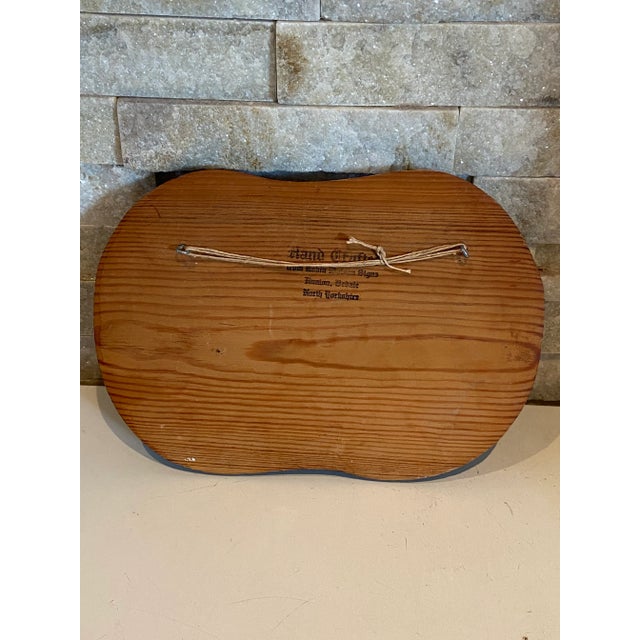 Early 20th Century Early 20th Century Dog Portrait Plaque Wall Decoration For Sale - Image 5 of 8