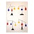2026, Kinetic Art, Mobile Version, Modern Chandelier in Primary Tones, Acrylic Paint on Watercolor Paper For Sale