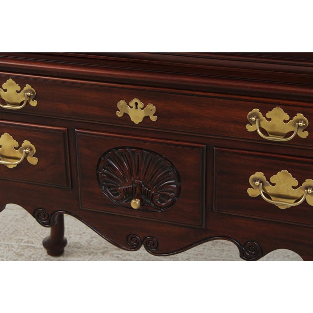 Henkel Harris Model 146 Mahogany 3 Part Highboy For Sale - Image 11 of 15