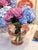 Depression Era Pink Ruffled Glass Vase For Sale - Image 4 of 12