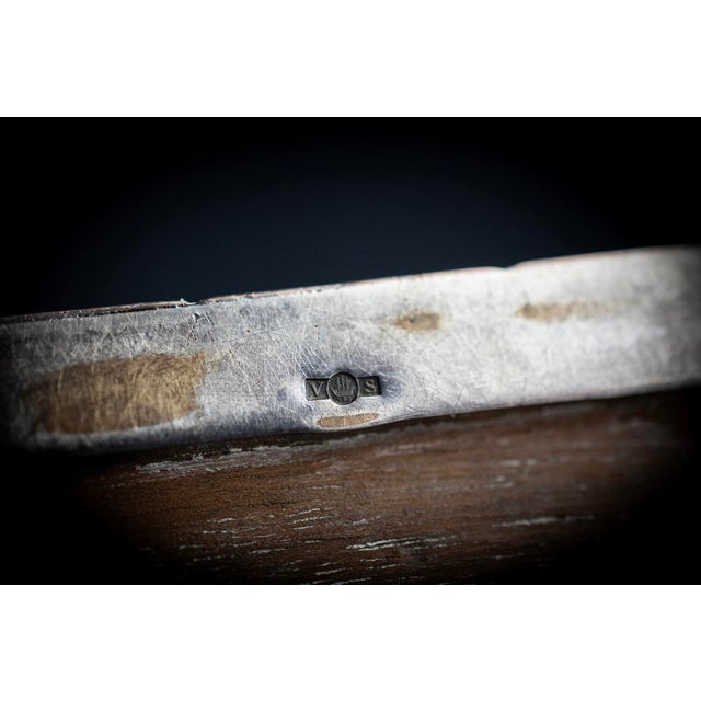 Rectangular Box in Repoussé Silver-Plated Metal by Victor Saglier, 1860 For Sale - Image 11 of 13