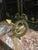 1990s Vintage Solid Brass Armillary Sphere – Classical Astronomical Sculpture With Roman Numerals For Sale - Image 5 of 5