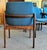 Kai Kristiansen Set of Six Mid Century Danish Modern Rosewood & Upholstered Dining Chairs by Kai Kristiansen for Ks Mobler , Denmark c.1960 For Sale - Image 4 of 8