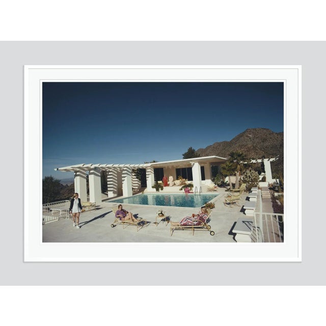 Modern Scottsdale Home 1973 by Slim Aarons Framed C-Print For Sale - Image 3 of 3