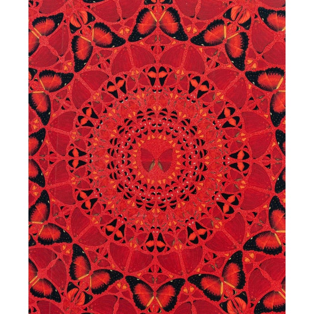 Damien Hirst (English, b. 1965), "Suiko", Laminated Giclee Print on Aluminum Composite Panel Screenprinted with Glitter,...