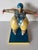 Wood Vintage Swedish Kvinna Bruka Design Hand-Painted Aerobics Woman Figurative Resin Sculpture, C. 1980s–1990s For Sale - Image 7 of 11