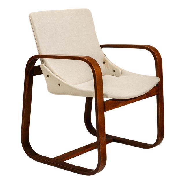 Armchair by Giuseppe Pagano Pogatschnig and Gino Maggioni, Italy 1940s For Sale