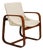 Armchair by Giuseppe Pagano Pogatschnig and Gino Maggioni, Italy 1940s For Sale