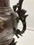 Metal Meiji Period Large 19th Century Japanese Bronze Vase Urn Dragon Heads 18'' For Sale - Image 7 of 18