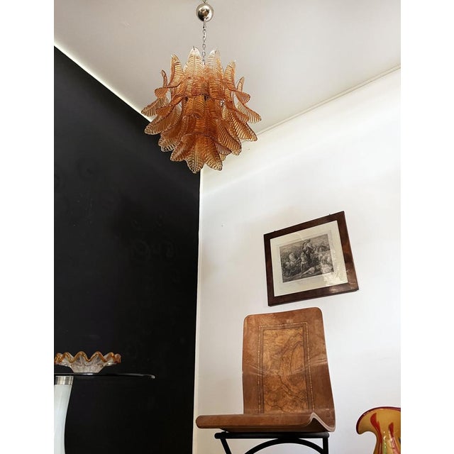 Italian 6-Tier Chandelier in Murano Glass For Sale - Image 5 of 18