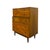 Vintage Mid Century Modern American Walnut Tallboy 5 Drawer Dresser For Sale In Seattle - Image 6 of 10