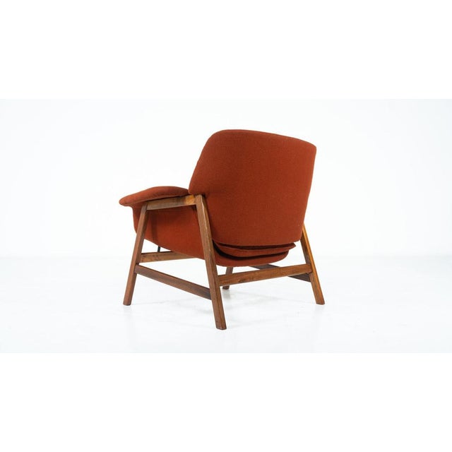 Mod. 849 Armchairs attributed to Gianfranco Frattini for Cassina, 1950s, Set of 2 For Sale - Image 14 of 15