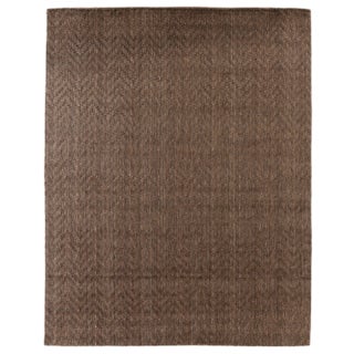 Exquisite Rugs Sutton Hand loom Wool Flax Rug-10'x14' For Sale