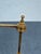 Vintage brush gold finish French floor lamp in good condition