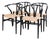 Black Lacquered Model CH24 Wishbone Chairs by Hans J. Wegner from Carl Hansen & Søn, 2000s, Set of 4 For Sale