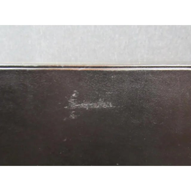 Late 20th Century Lucite and Horsehide Console Desk For Sale - Image 5 of 12