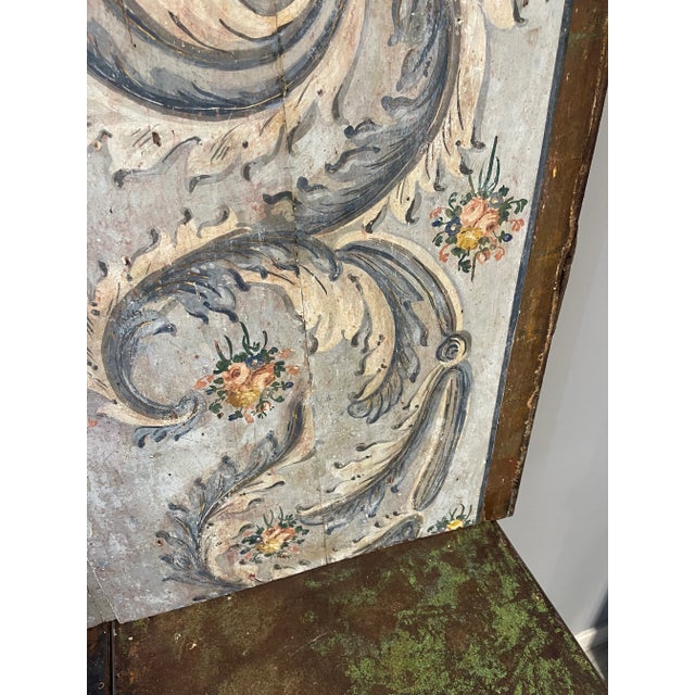 18th Century Large Set of Two Baroque Altarpiece Oil Paintings, Portuguese For Sale - Image 4 of 13