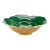 Green Enameled Bowl, Small For Sale