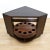 1960s Danish Modern Revolving Corner Bar in Rosewood by Vildbjerg Mobelfabrik For Sale In Los Angeles - Image 6 of 9
