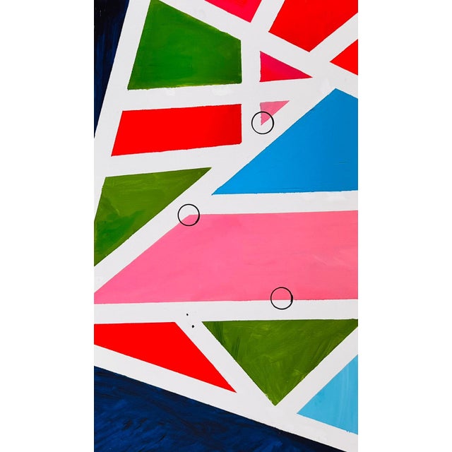 This listing is for an acrylic on canvas board painting (10 x 24 inches) within an A1 frame, with a signed certificate of...