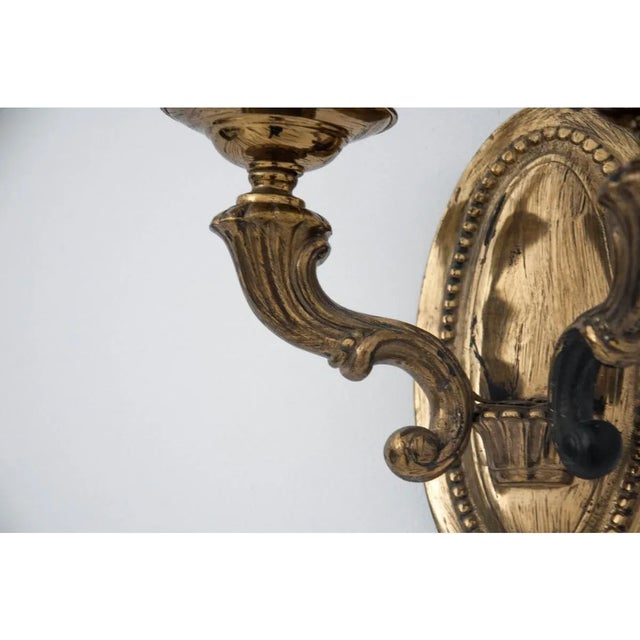 Mid 20th Century Wall Lamps, 1950s, Set of 2 For Sale - Image 6 of 9