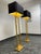 Restoration Hardware Clarke Open Brass Rectangle Floor Lamps, Pair For Sale In San Francisco - Image 6 of 12
