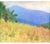 Larry Horowitz, Large Pastel Landscape Purple Mountains Landscape American Modernist Painting, 1988 For Sale - Image 9 of 16